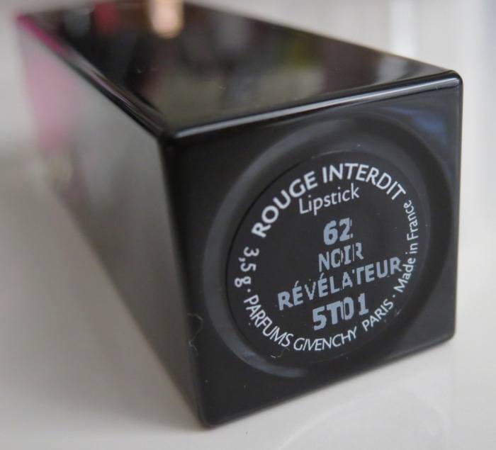 Givenchy Rouge Interdit Magic Lipstick Noir Revelateur