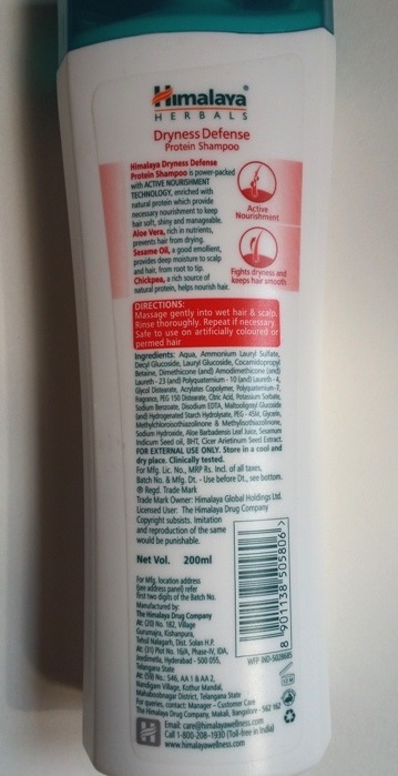 Himalaya Herbals Dryness Defence Protein Shampoo Review33