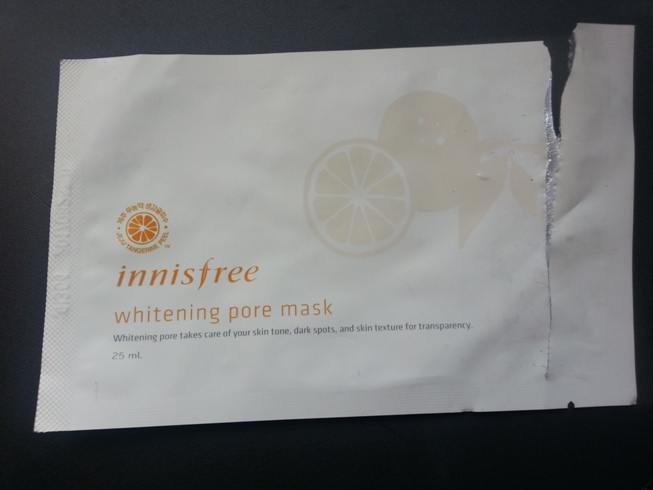 Innisfree Whitening Pore Mask