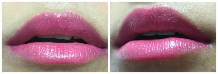 KIKO Ultra Glossy Stylo SPF 15 Lipstick 815 Rhododendron Pink-swatchJPG