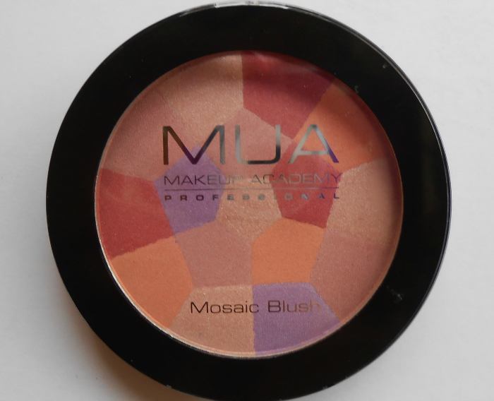 MUA English Rose Mosaic Blush Review