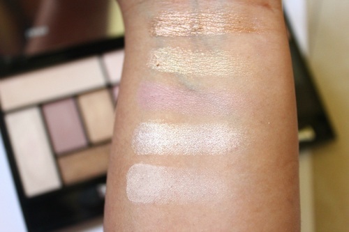 Makeup Revolution London Pro Looks Stripped and Bare swatch 1