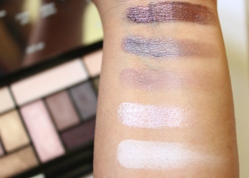 Makeup Revolution London Pro Looks Stripped and Bare swatch 2