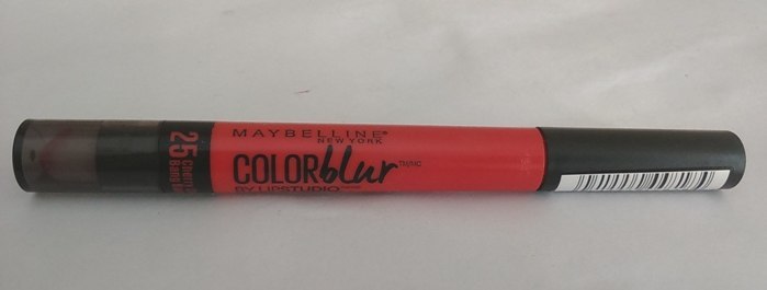 Maybelline Lip Studio Cherry Cherry Bang Bang Color Blur Cream Matte Pencil and Smudger Review1