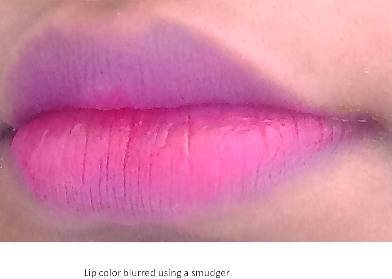 Maybelline Lip Studio My My Magenta Color Blur Cream Matte Pencil and Smudger Review7