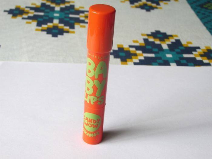 Maybelline Orange Baby Lips Candy Wow Review2