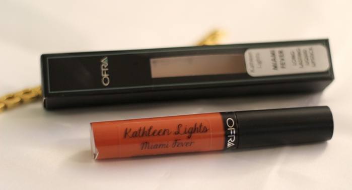 Ofra Miami Fever Long Lasting Liquid Lipstick Review, FOTD1