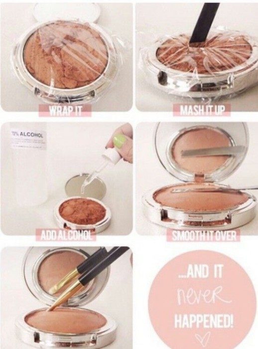 8 Most Amazing Make up Hacks That Blew Up the Internet in 2015-broken