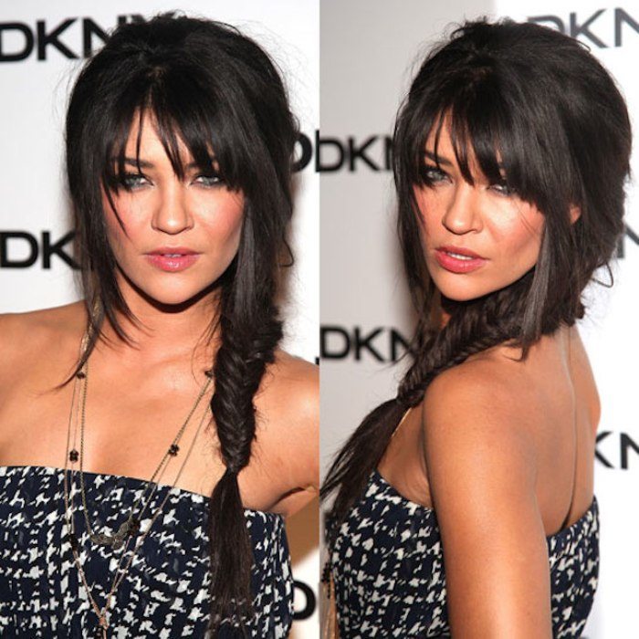 Boring to Bombshell 7 Chic Ways to Style Your Bangs3