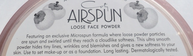 Coty Airspun Loose Face Powder Review2