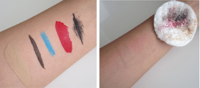 Dior Instant Cleansing Water swatch