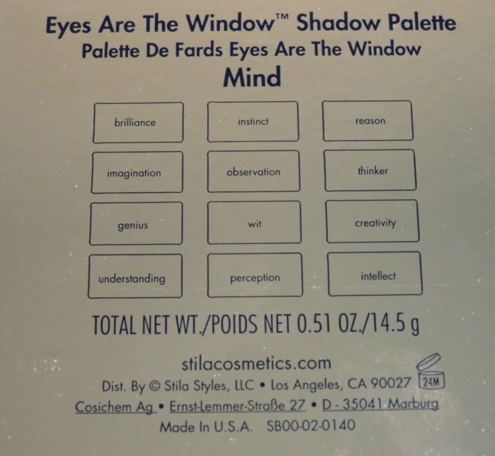 Eyeshadow names