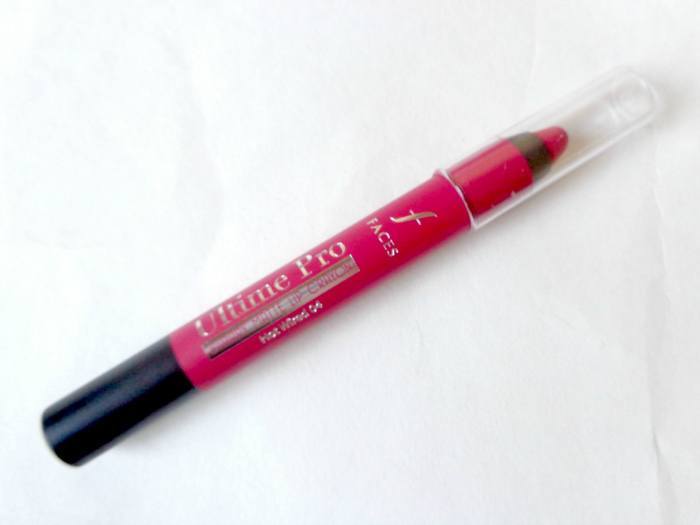 Faces Ultime Pro 04 Hot Wired Starry Matte Lip Crayon Review