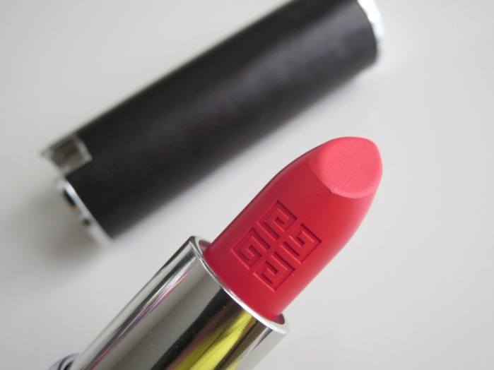 Givenchy #304 Mandarine Boléro Le Rouge Lipstick Review3