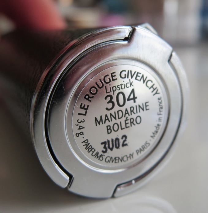 Givenchy #304 Mandarine Boléro Le Rouge Lipstick Review5
