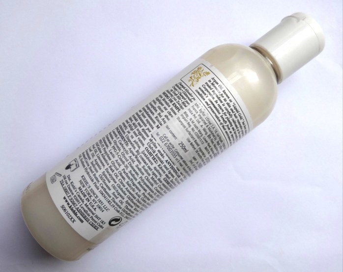 Kiehl's Superbly Smoothing Argan Shampoo Review2