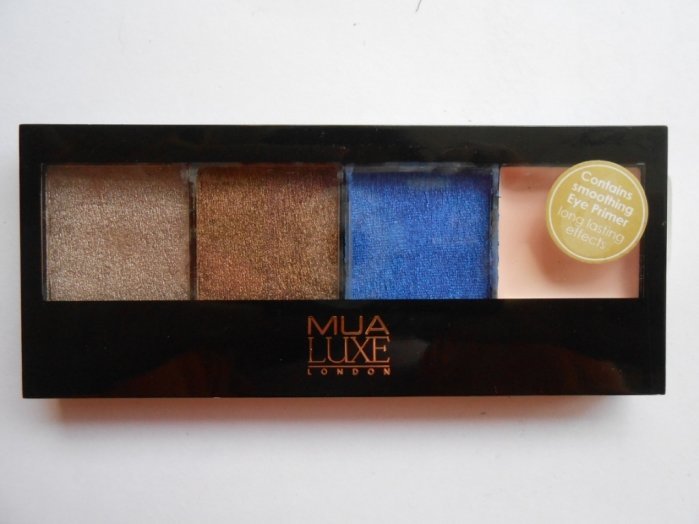 MUA Luxe Metallic Palette - Elemental Review, Swatches, EOTD2