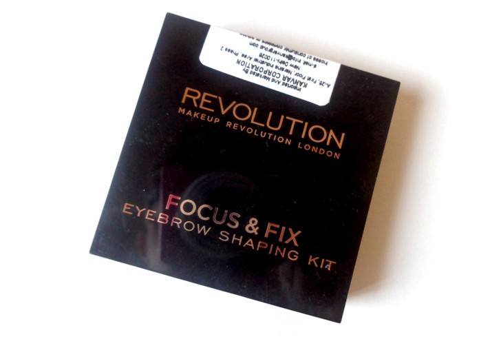 Makeup Revolution Light - Medium Focus and Fix Brow Kit Review