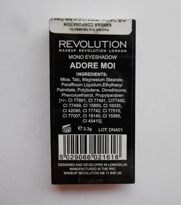 Makeup Revolution London Adore Moi Mono Eyeshadow