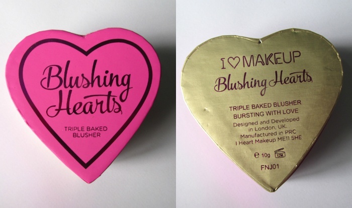 Makeup Revolution London Blushing Hearts Bursting With Love Review front back
