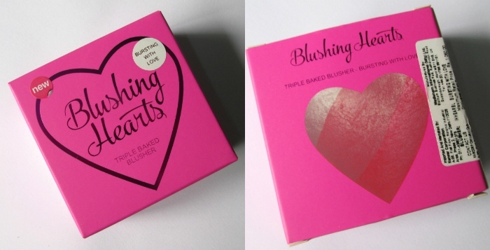 Makeup Revolution London Blushing Hearts Bursting With Love Review packaging
