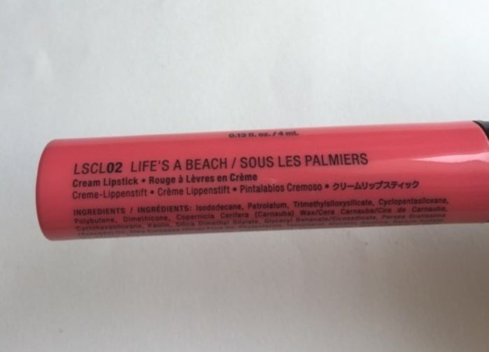 NYX #02 Life’s A Beach Liquid Suede Cream Lipstick Review3