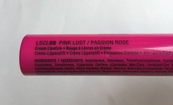 NYX Liquid Suede Cream Lipstick – Pink LustPassion Rose Review2