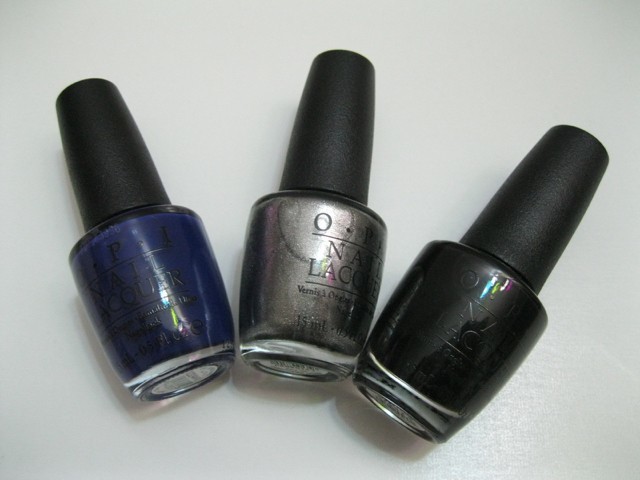 OPI nail lacquer packaging