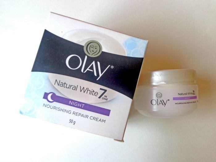 Olay Natural White 7 in 1 Night Nourishing Repair Cream Review