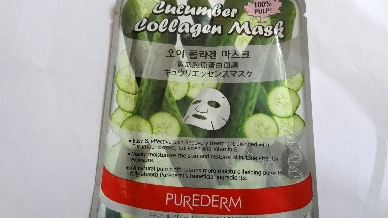 Purederm cucumber collagen mask review2