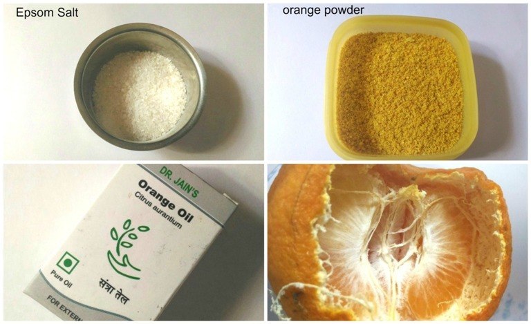 Refreshing Orange Bath Salt-ingred