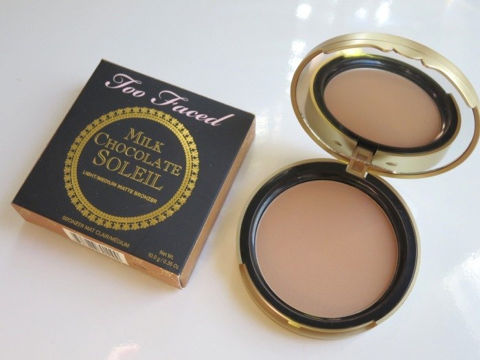 acceleration Salme Total Too Faced Milk Chocolate Soleil Bronzer Review