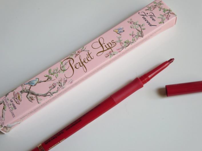 Too Faced Perfect Red Perfect Lips Lip Liner