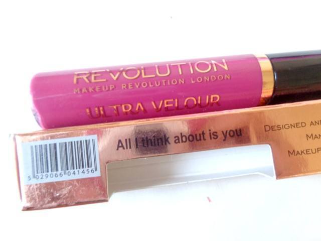 makeup revolution ultra velour lip cream all i think about is you4