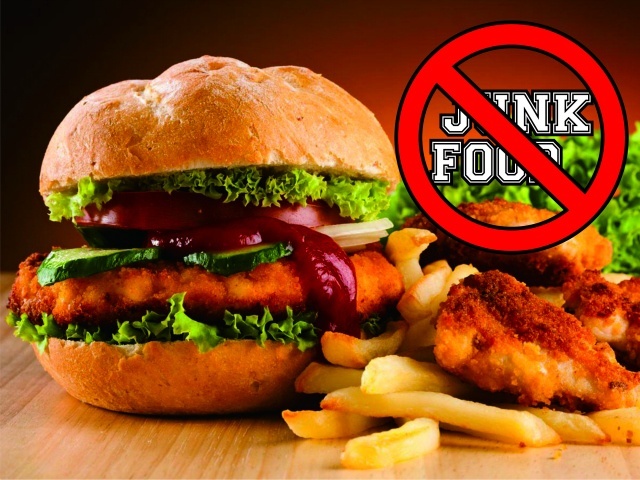 no junk food