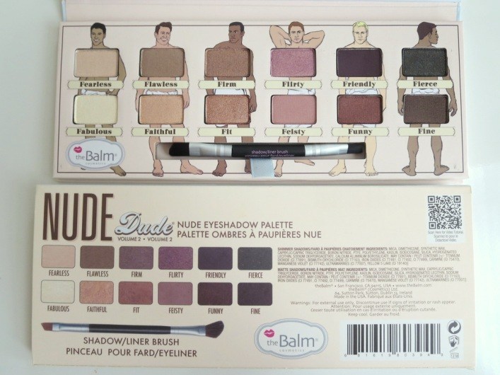 theBalm Nude Dude Volume 2 Nude Eyeshadow Palette