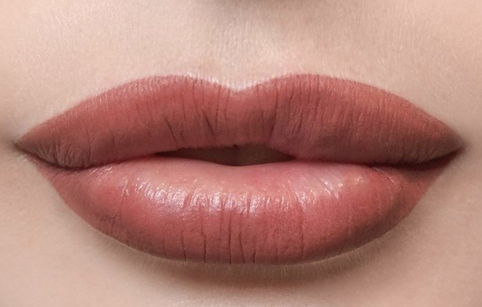 brown lips