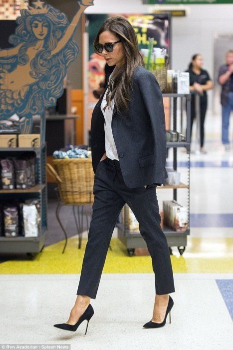 Victoria Beckham in suit