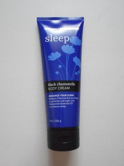 Bath and Body Works Sleep Black Chamomile Body Cream