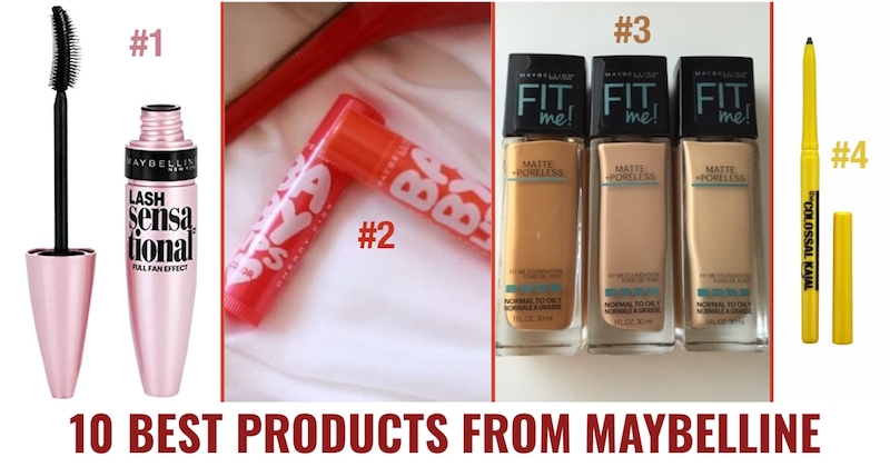 Best products from Maybelline