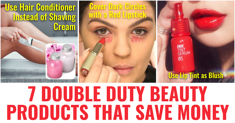 Double Duty Makeup Products