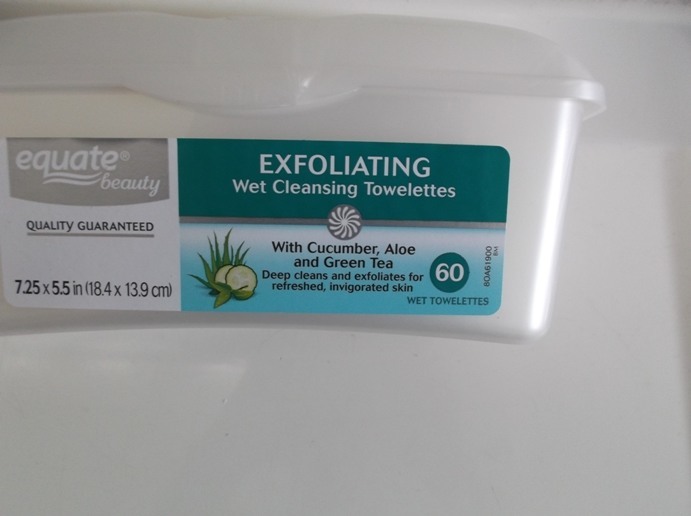Equate cleansing towelettes