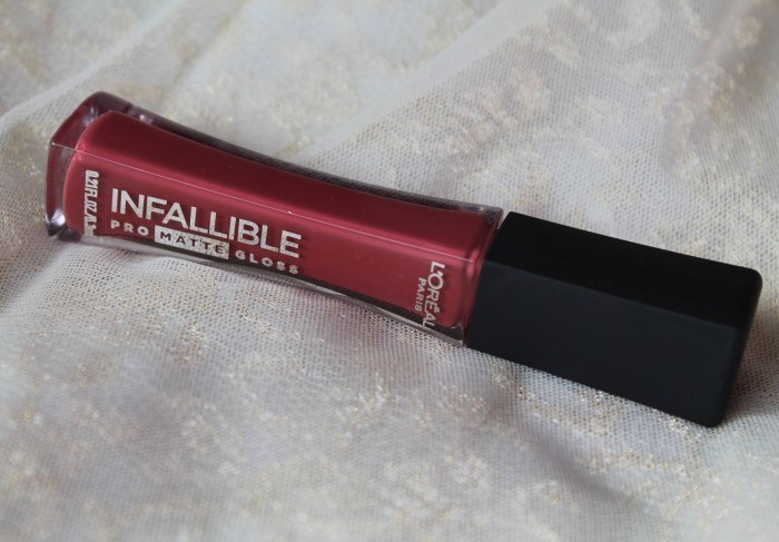 L'Oreal Paris Infallible Pro-Matte Gloss Nude Allude Review