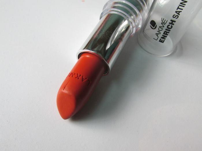 Lakme R365 Enrich Satin Lipstick Review
