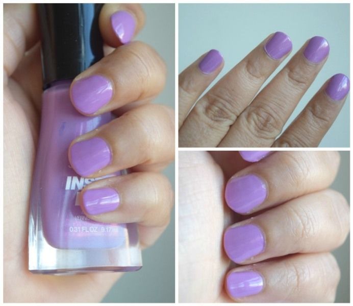 Sally Hansen Insta-Dri Nail Colors - Lively Lilac, Rev'd Up, In Prompt Blue  Review