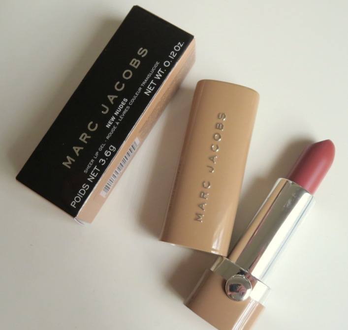 Marc Jacobs #110 Role Play New Nudes Sheer Lip Gel Lipstick Review