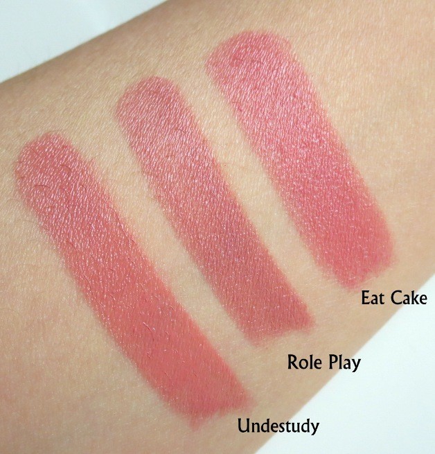 Marc Jacobs lip gel swatches