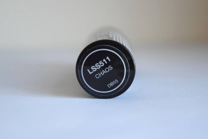 NYX creamy lipstick label