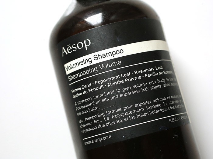 aesop volumising shampoo review