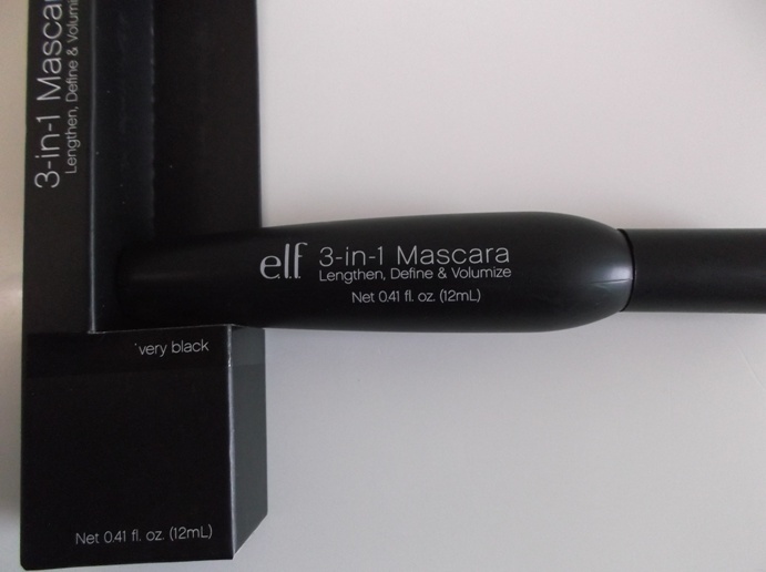 e.l.f. 3-in-1 Mascara Very Black